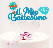 Decorazione Torta Battesimo