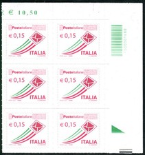 Italian Post  0.15 variety barcode