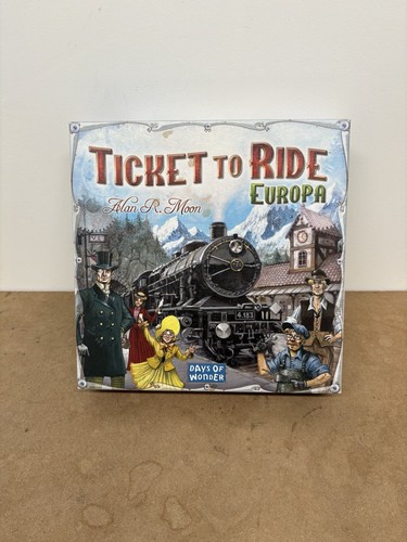 Ticket ride europe - ticket, da