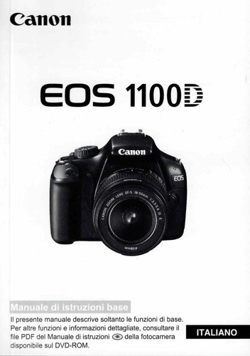 Canon eos 1100d manuale - eos,