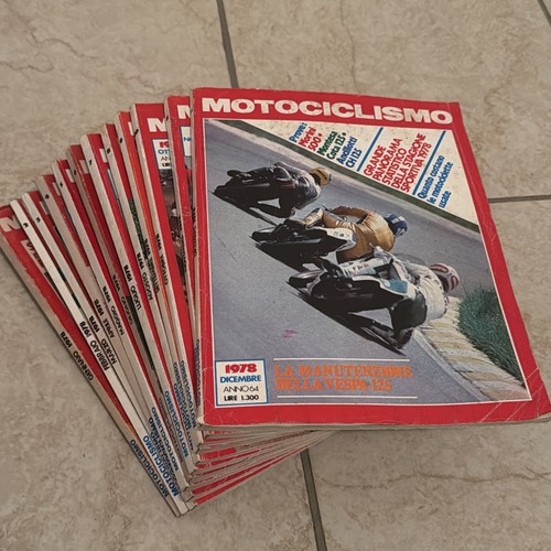 Motociclismo 1978 annata - motociclismo,
