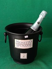 SECCHIELLO GHIACCIO PORTAGHIACCIO SUAGLASS MIONETTO SPUMANTI ALLUMINIO. CT60