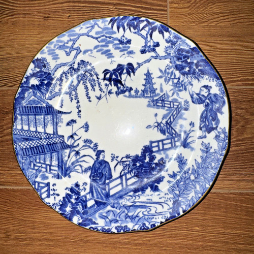 Royal crown derby blue mikado - crown,