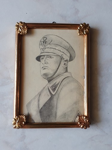 Mussolini ritratto originale - ,