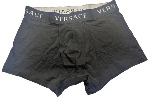 Versace logo black - versace, boxer