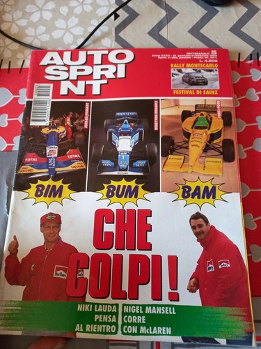 Autosprint anno 1995 5 - 5, con