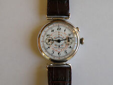 CHRONOMETRE EBERHARD-MONOPULSANTE-RUOTA A COLONNE-VALJOUX 22 GH-OVERSIZE-38,5 MM