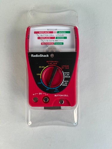 Tester analogico batteria