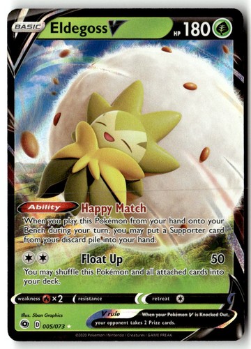 Eldegoss holofoil - eldegoss,