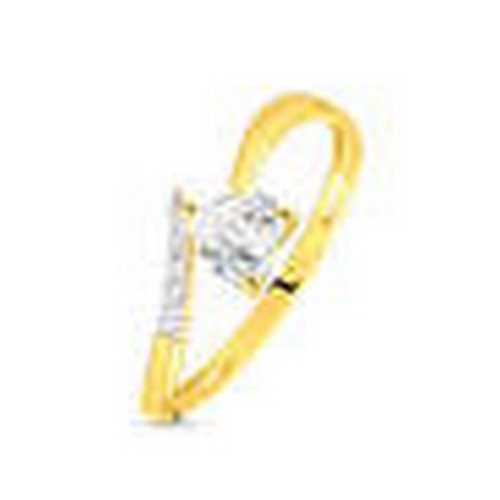 Anello donna solitario oro - anello,