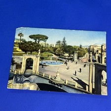 CATANIA VILLA BELLINI VIAGGIATA CARTOLINA