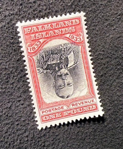 Falkland 1933 centenario - falkland, una