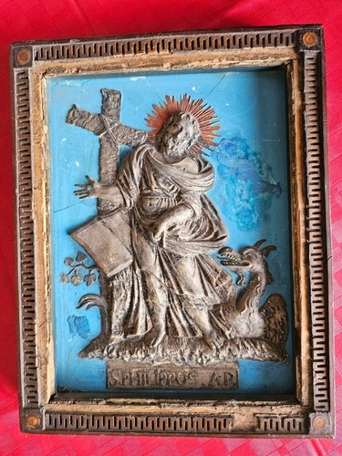 Antico quadro religioso - , s