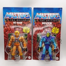 MOTU Masters of the Universe ORIGINS - Skeletor + He-Man MISB MOC NEW