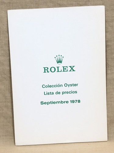 Rolex price list 1978 - price,