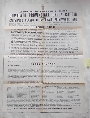 Calendario venatorio
