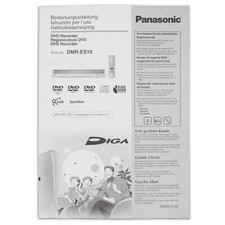 Panasonic DMR-ES10 Manuale di