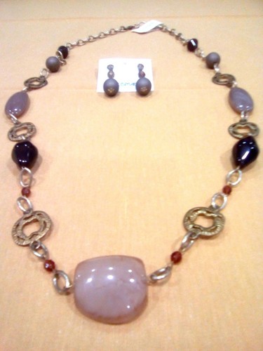 Collana orecchini talismano - +,