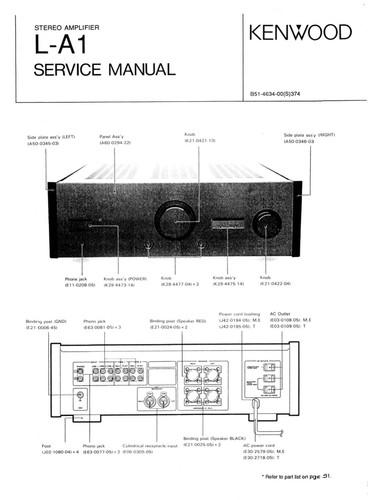Service manual for - , kenwood