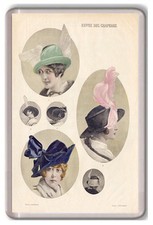 Vintage Fashion Fridge Magnet