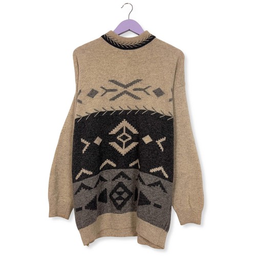 Maglione vintage beige - maglione,