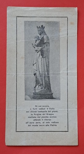 Rara immagine della - , madonnina