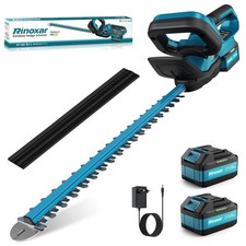 Tagliasiepi Elettrico con Bat. 21V/8000mAh e Mot. Brushless 600W, 52cm, 15mm