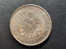antique coin Argentine Peso