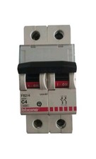 BTicino F82/4 Interruttore Magnetotermico 2P 4A 6000 Curva C Automatico Usato