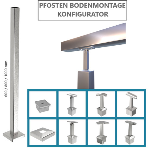 Montanti smette 40x40 - smette,
