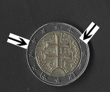 2 Euro Slovensko 2009 (Rare)   2 EURO SLOVENKO 2009 Moneta Rara