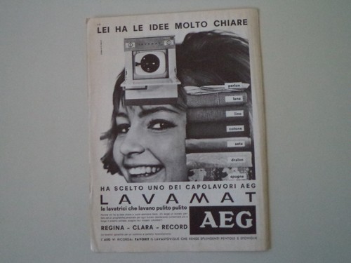 Advertising pubblicità 1966 - advertising,