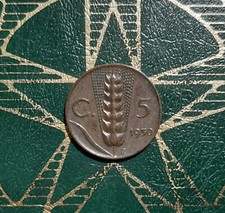 ($)    5 Centesimi 1930 (Spiga