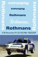 1/18 Decals for Porsche 911