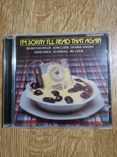 I'm Sorry I'll Read That Again