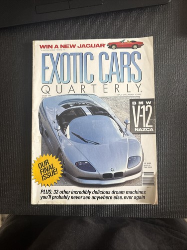 Exotic cars quarterly 1991 - exotic,