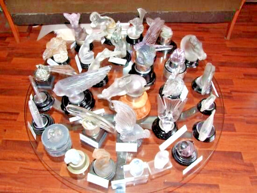 Lalique cofano ornamenti - lalique, cofano/ornamenti