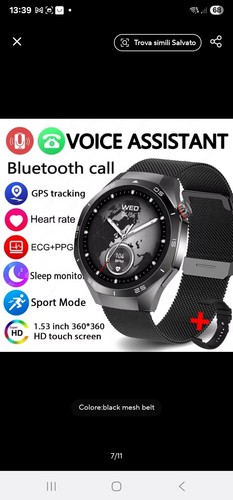 Orologio smartwatch gt5 pro - gt5,