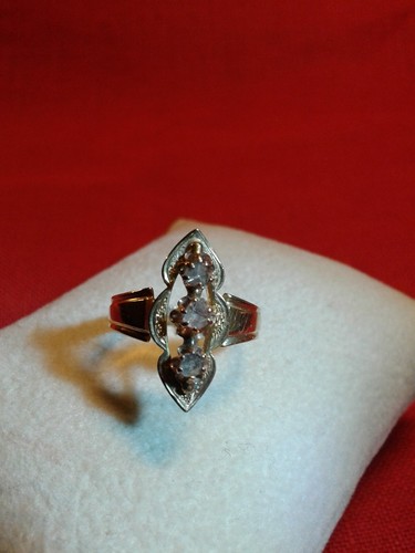 Anello antico oro - giallo, e