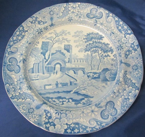 Rare antique spode castle - ~rare~,