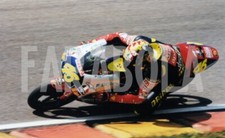 Foto vintage Moto, Valentino Rossi, Aprilia, anni Novanta, stampa 18 x 13 cm