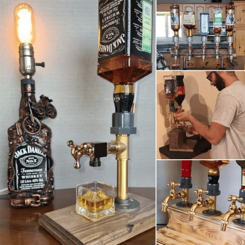 Dispenser liquore legno - dispenser,
