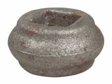 BORCHIA DECORAZIONE IN FERRO BATTUTO FORO QUADRO 14 mm STAMPATE A CALDO