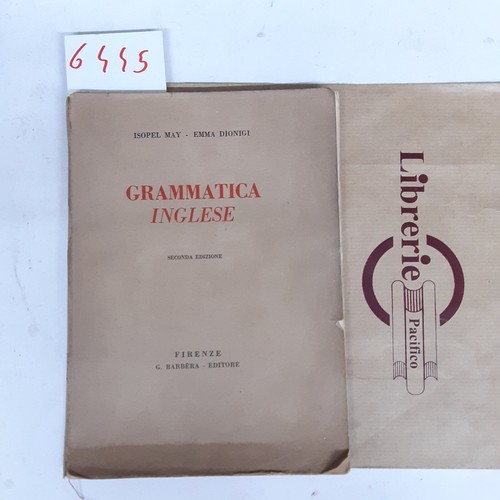 Dionigi grammatica inglese - dionigi.,