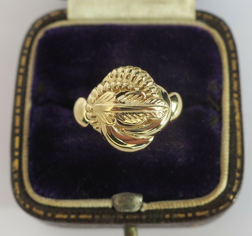 Bague double tourbillon plume - bague,