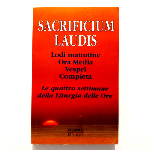 Sacrificium laudis lodi - sacrificium,