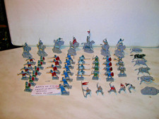 SOLDATINI AIRFIX-HO-COD. S21-SHERIFF OF NOTTINGHAN-67 PEZZI-WELL PIANTED