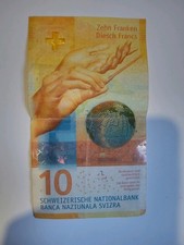 Banconota 10 Franchi Svizzeri