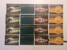 Rolex Booklets Set - Explorer, Submariner, Your Rolex Oyster - 16 Booklets