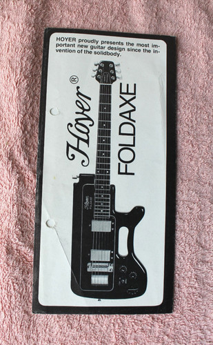 Vintage hoyer foldaxe guitar - foldaxe,